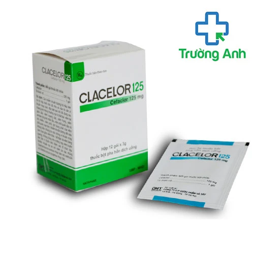 Clacelor 125 - Thuốc điều trị nhiễm khuẩn ở đường hô hấp hiệu quả