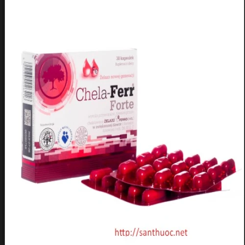 Chela - Ferr Forte - Giúp hỗ trợ điều trị thiếu máu hiệu quả