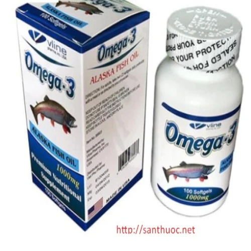 Omega 3 Vline Pharma - Giúp tăng cường sức khỏe hệ tim mạch hiệu quả