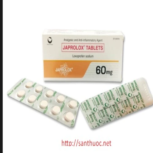 Japrolox - 60mg - Thuốc chống viêm, giảm đau hiệu quả