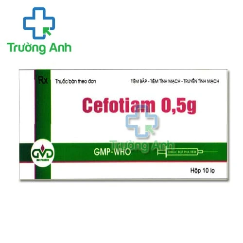 Cefotiam 0,5g MD Pharco - Thuốc kháng sinh điều trị nhiễm khuẩn 