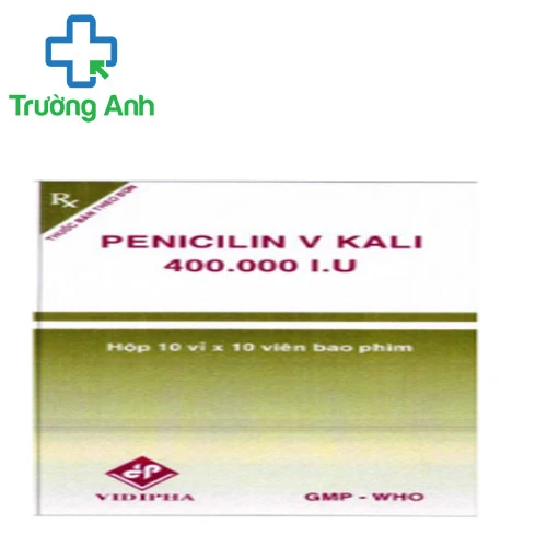 Penicilin V Kali 400.000I.U Vidipha - Thuốc điều trị nhiễm khuẩn