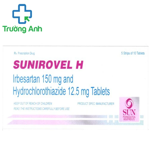 Sunirovel H - Thuốc điều trị tăng huyết áp của Ấn Độ