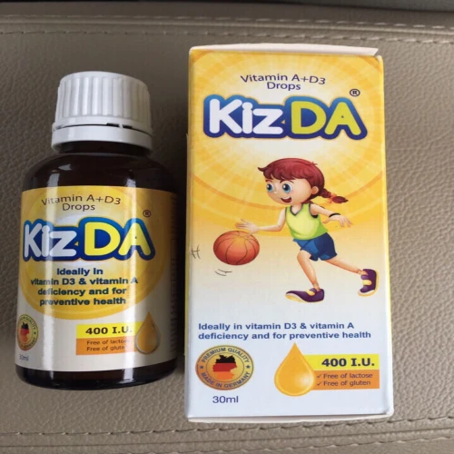 Kizda - Vitamin A & D3 nhập khẩu Đức hiệu quả