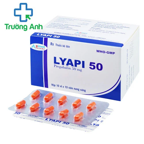 Lyapi 50mg - Thuốc điều trị đau thần kinh hiệu quả của Apimed