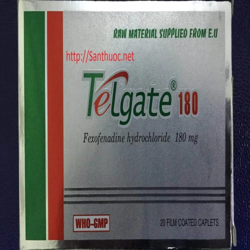 Telgate 180 - Thuốc điều trị viêm mũi dị ứng