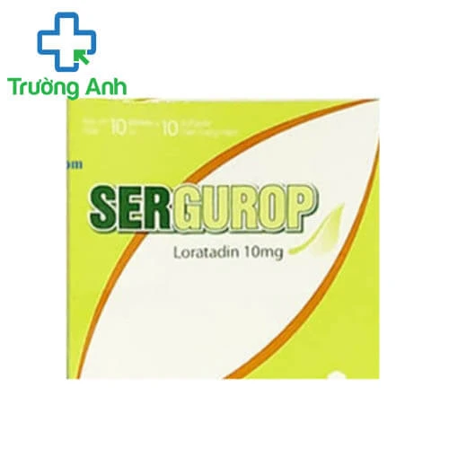 Sergurop - Thuốc điều trị viêm mũi dị ứng của Hataphar