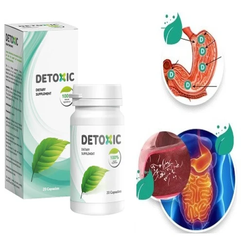 Detoxic (trắng) - Hỗ trợ diệt ký sinh trùng cơ thể hiệu quả