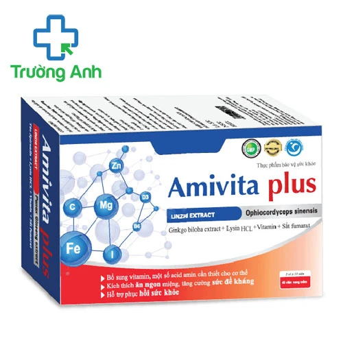 Amivita Plus Dolexphar - Giúp bổ sung vitamin và khoáng chất cho cơ thể