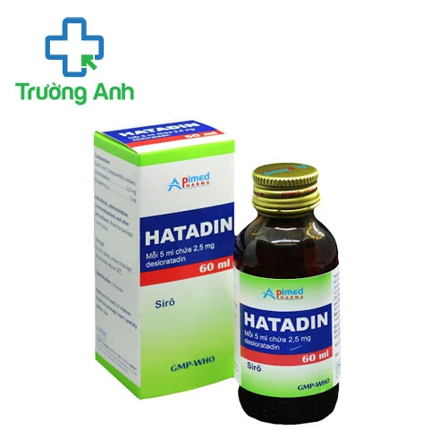 Hatadin 60ml - Thuốc điều trị viêm mũi dị ứng hiệu quả của Apimed
