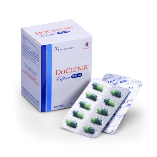 Docefnir 100mg - Thuốc điều trị nhiễm khuẩn hiệu quả của Domesco