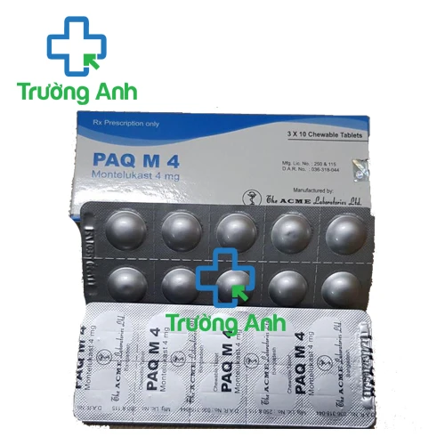 PAQ M 4 - Thuốc điều trị hen phế quản mãn tính của Bangladesh