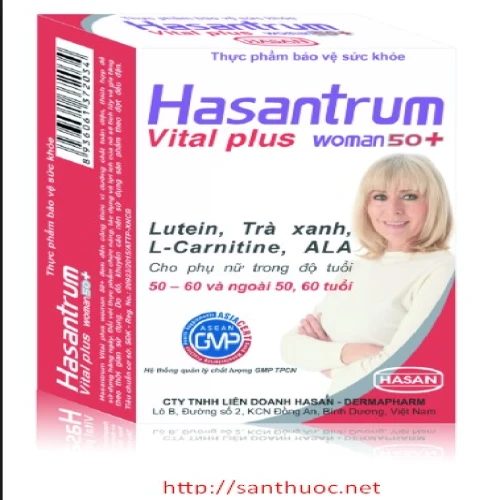 HASANTRUM VITAL PLUS WOMEN 50+ - Thực phẩm chức năng giúp tăng cường sức khỏe nữ giới hiệu quả
