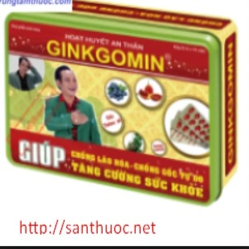 Ginkgomin - Giúp tăng cường tuần hoàn máu não hiệu quả