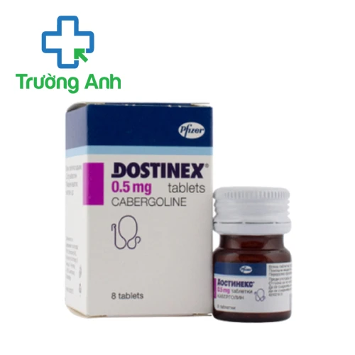 Dostinex 0.5mg - Thuốc điều trị vô sinh, u tuyến yên của Pfizer
