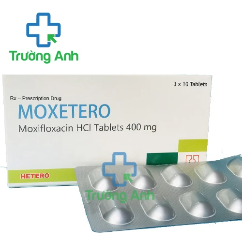 Moxetero 400mg - Thuốc điều trị bệnh nhiễm khuẩn của Hetero