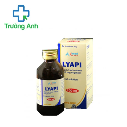 Lyapi 100mg/5ml (chai) - Thuốc điều trị đau thần kinh của Apimed