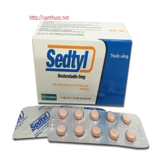 Sedtyl 5mg - Thuốc chống dị ứng hiệu quả