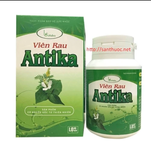 Viên rau Antikka - Thực phẩm chức năng bổ sung chất xơ hiệu quả