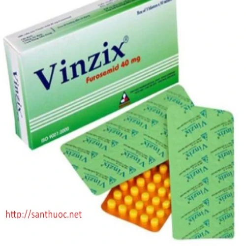 Vinzix Tab.40mg - Thuốc điều trị tăng huyết áp hiệu quả
