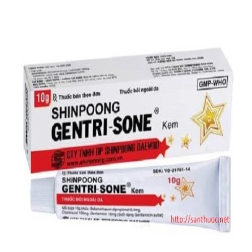 Shinpoong Gentrisone 20g - Thuốc điều trị các bệnh da liễu hiệu quả