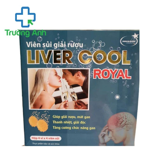 Viên sủi giải rượu Liver Cool Royal - Tăng cường giải  độc gan