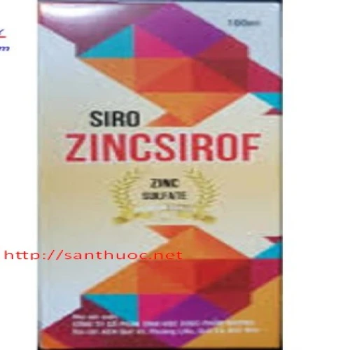 Zincsirof 100ml - Giúp bổ sung kẽm hiệu quả