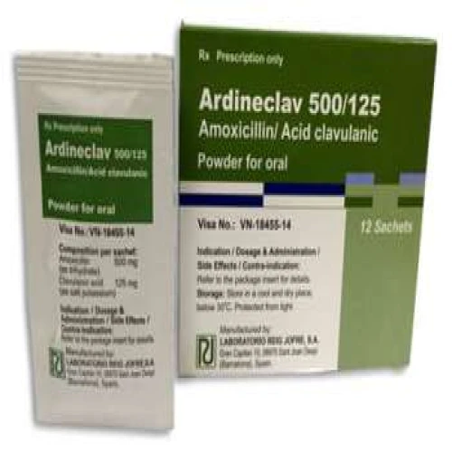 Ardineclav 500/125 thuốc chống nhiễm trùng, kháng viêm