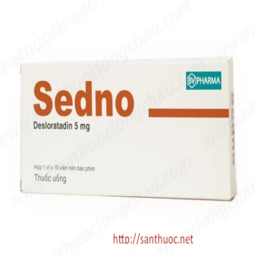 Sedno 5mg - Thuốc chống dị ứng hiệu quả
