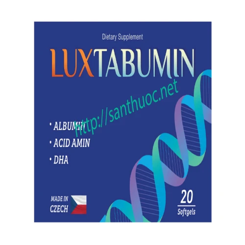 Luxtabumin nhập khẩu Séc - Bồi bổ cơ thể hiệu quả