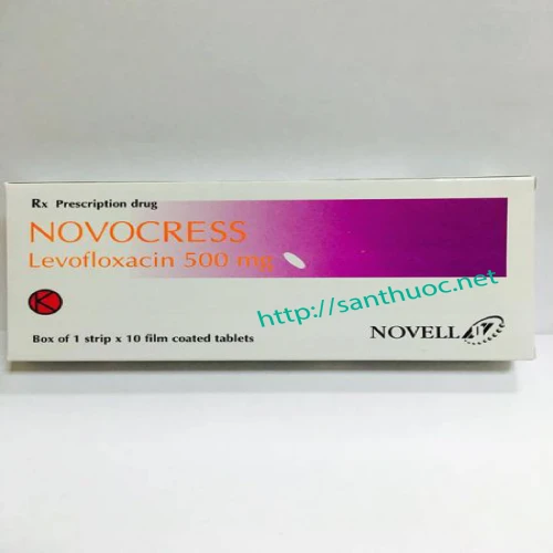 Novocress 500mg (Levofloxacin 500mg) - Thuốc điều trị nhiễm khuẩn