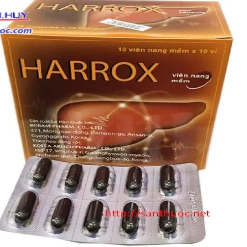 Harrox Cap.100 - Thực phẩm chức năng bổ gan hiệu quả