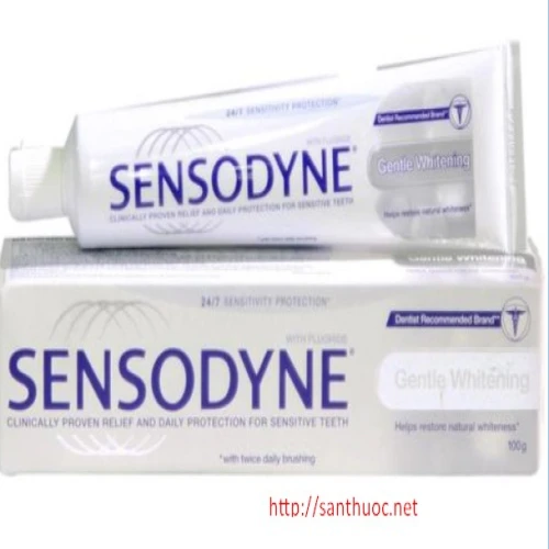 Sensodyn trắng sáng 100g - Kem đánh răng hiệu quả
