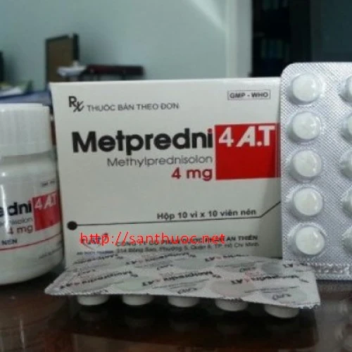 Metpredni 4 A.T - Thuốc giúp chống viêm, ức chế hệ miễn dịch hiệu quả
