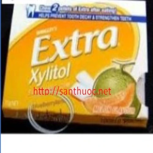 Extra xylitol Melon - Kẹo chống sâu răng hiệu quả