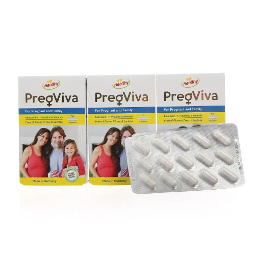 PregViva - Cung cấp vitamin và khoáng chất cần thiết cho bà bầu