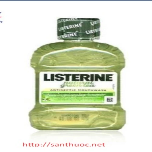 Listerine Natural Green Tea 750ml - Nước súc miệng hiệu quả