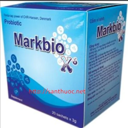 Markbio X6 - Giúp bổ sung vi khuẩn có lợi cho đường ruột hiệu quả