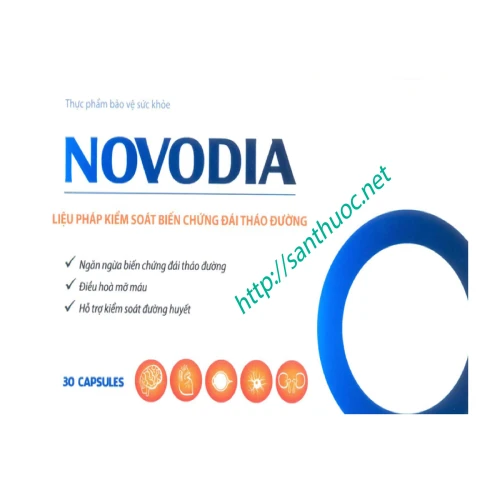 Novodia - Hỗ trợ bệnh nhân tiểu đường hiệu quả