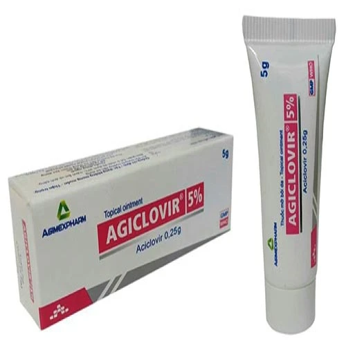 Agiclovir 5%-Thuốc trị nhiễm khuẩn da, niêm mạc của Agimexpharm