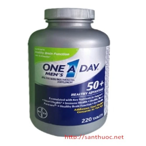 One a day men's 50+ - Giúp bổ sung vitamin và khoáng chất cho cơ thể hiệu quả