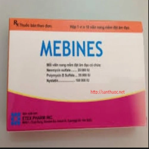 Mebines - Giúp điều trị nhiễm trùng âm đạo hiệu quả