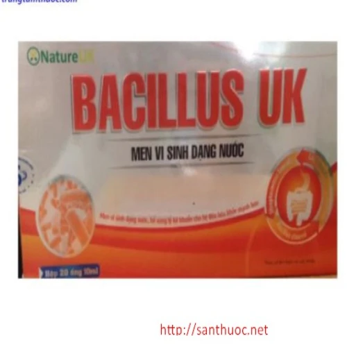 BACILLUS UK - Giúp bổ sung men vi sinh có lợi cho đường tiêu hóa hiệu quả