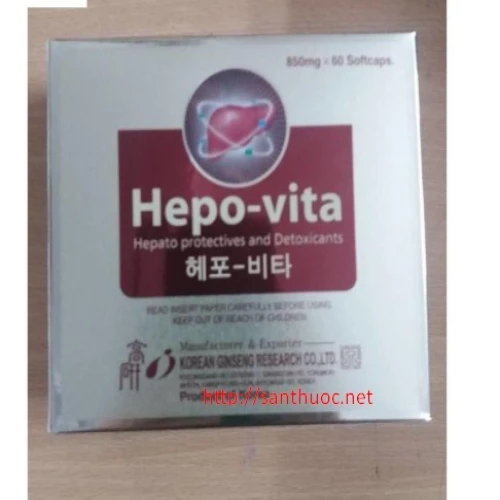 Hepo Vita - Thực phẩm chức năng bổ gan hiệu quả của Hàn Quốc