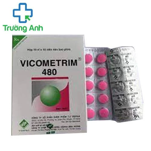 Vicometrim 480 Vidipha - Thuốc kháng sinh điều trị nhiễm khuẩn