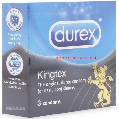 Durex kingtex Box.3 - Bao cao su tránh thai hiệu quả