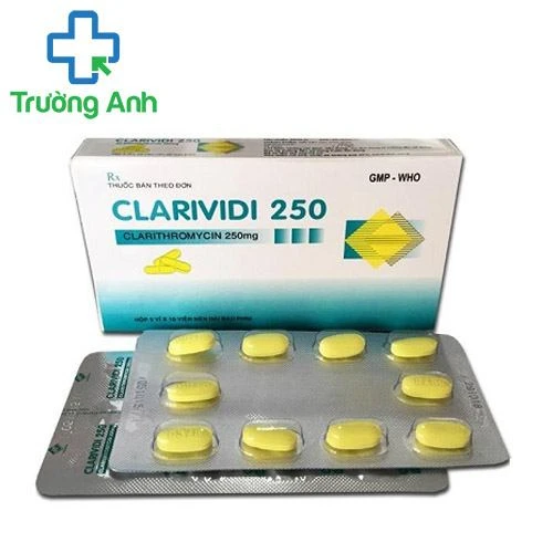 Clarividi 250 Vidipha - Thuốc điều trị nhiễm khuẩn hiệu quả
