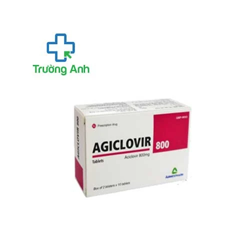 AGICLOVIR 800 mg - Thuốc điều trị nhiễm khuẩn của Agimexpharm