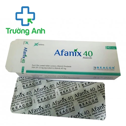 Afanix 40mg - Thuốc điều trị ung thư phổi di căn của Beacon