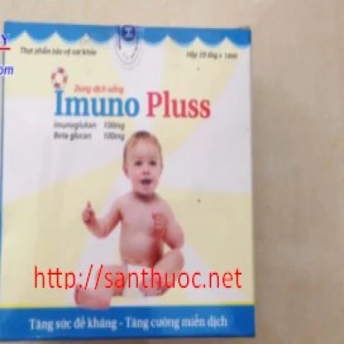 Imuno Pluss - Thuốc bổ nâng cao hệ miễn dịch cho trẻ nhỏ hiệu quả